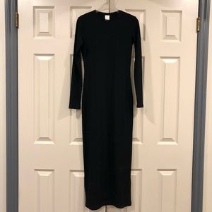 H&M maxi fitted maxi dress - XS